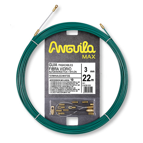 Foto artículo Guia Fibra+nylon Verde 3mm 12mts Anguila (150x150)