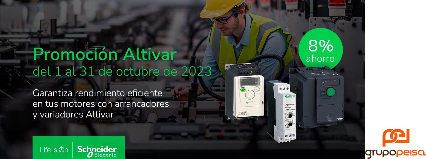 ¡Ahorra un 8% con Grupo Peisa y Schneider Electric!