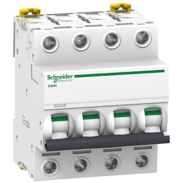Foto artículo Interruptor automático magnetotérmico iC60N 4P 20A curva-C (150x150)