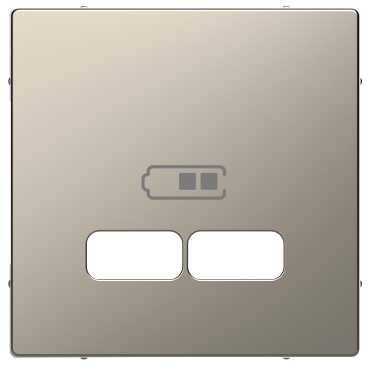 Foto artículo Tapa cargador USB 2,1A D-Life Niquel (150x150)
