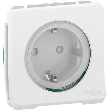 Foto artículo Base enchufe schuko componible 10A MUREVA STYL blanco para instalación en superficie o empotrada (IP (150x150)