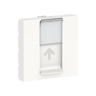 Foto artículo Caratula RJ45 2 módulos Keystone polar (150x150)