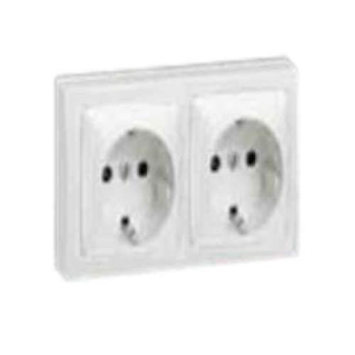 Foto artículo  Base Schuko Doble Vertical Oteo Legrand (150x150)