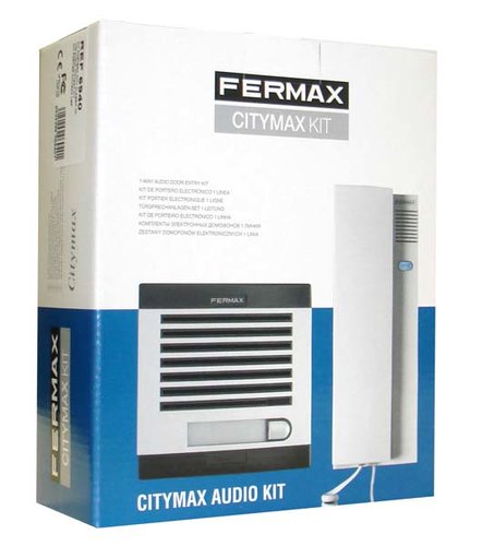 Foto artículo Kit Portero Citymax 1l Ag 230v Tfno. Blanco (132.6x150)