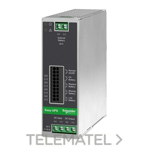 Foto artículo Rail Switch Power Supply 24V DC 20A Din (150x150)