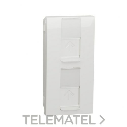 Foto artículo Toma doble RJ45 UTP categoría 6 polar (150x150)